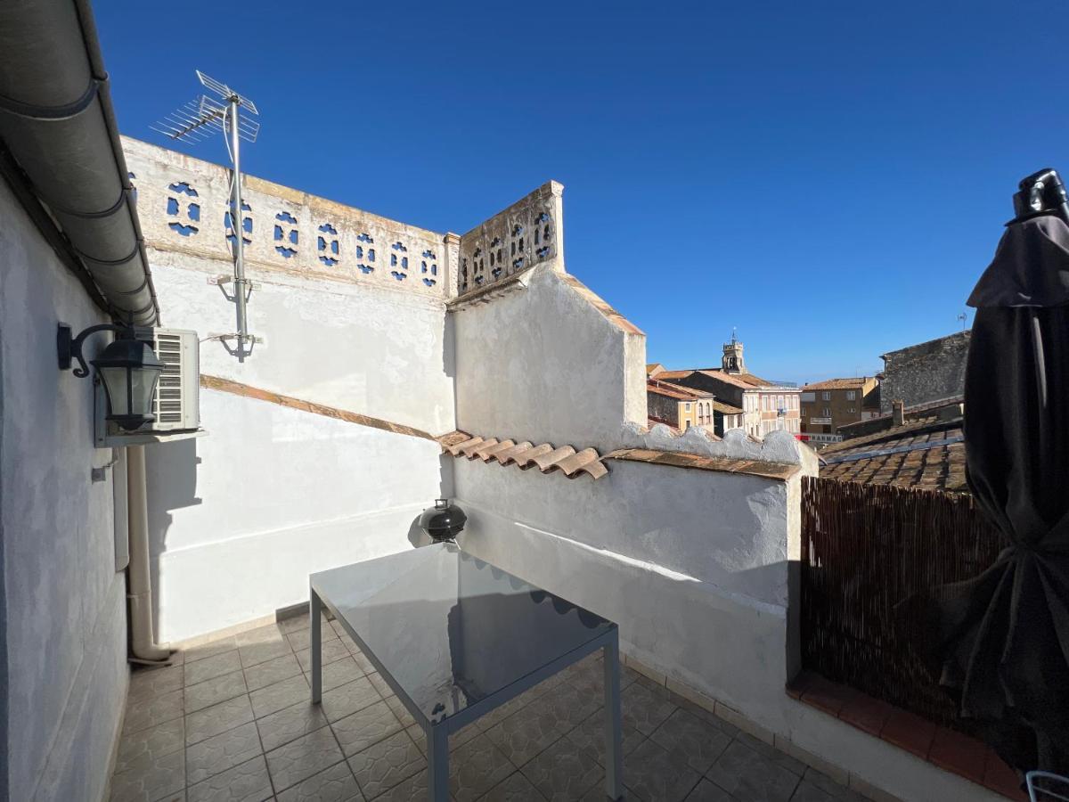 Appartement Loft Toit/Terrasse Sigean Bagian luar foto